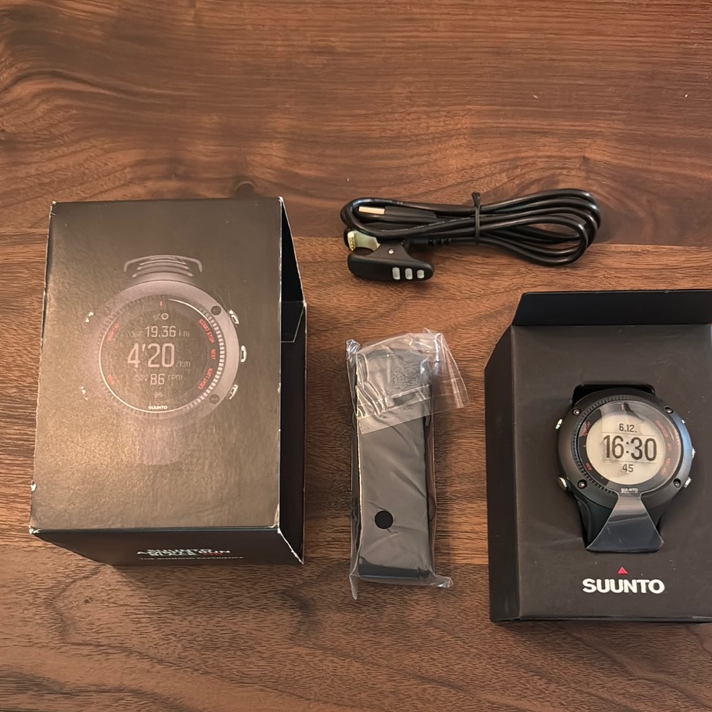 Suunto Ambit3 Run Black Hr (new, never used)